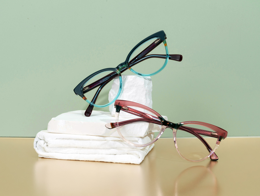 Designer eyeglasses at Yamane Optometry, Costa Mesa